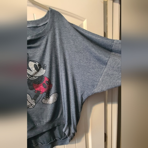 Disney Parks Mickey Mouse SHIMMER sparkle shirt XXL - Picture 3 of 4
